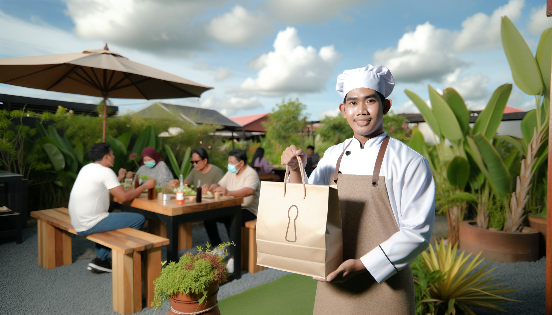 Les bénéfices écologiques des sacs en papier kraft pour les restaurants
